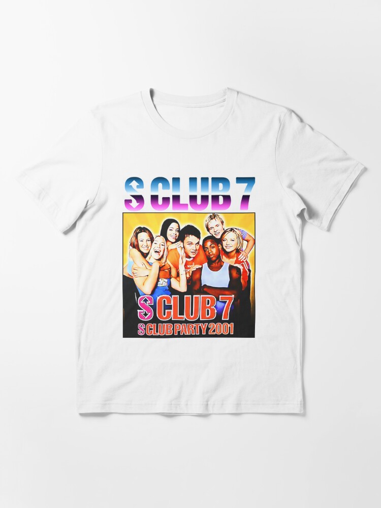 S Club 7 Shirt T-Shirt Graphic Tees For Women Men Unisex Classic -  TourBandTees