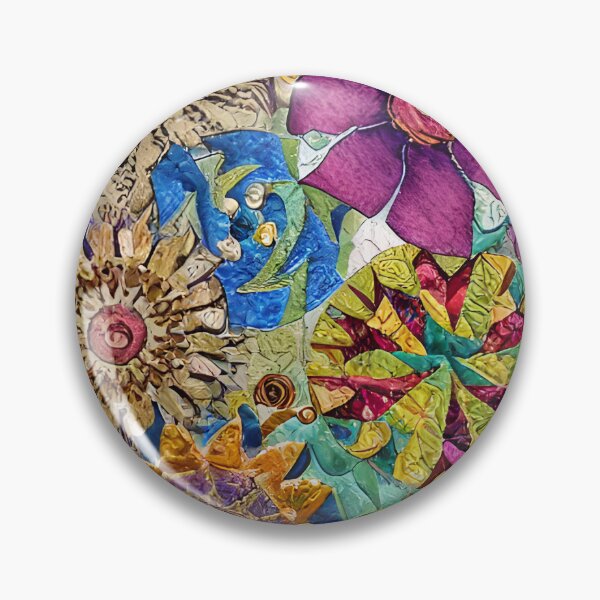 Item preview, Abstract Flowers Quilt Inspired Pattern designed and sold by Sweet  Zoe Shop.