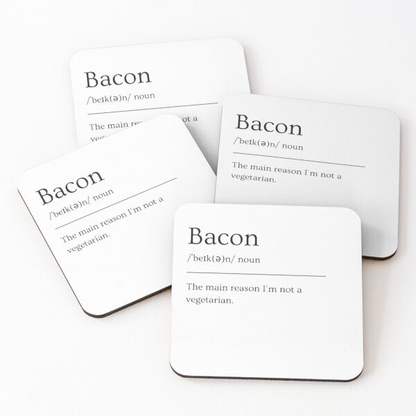 Item preview, Bacon | Funny Dictionary Definition designed and sold by ED-TDesigns.