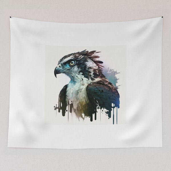 Item preview, Osprey portrait - Bird of Prey designed and sold by XCentric00.