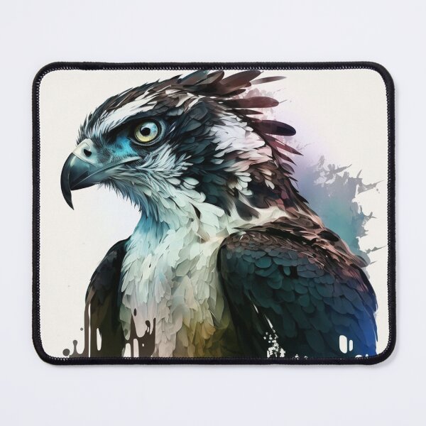 Item preview, Osprey portrait - Bird of Prey designed and sold by XCentric00.