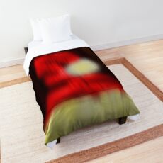 Abstract Santa Hat Comforter