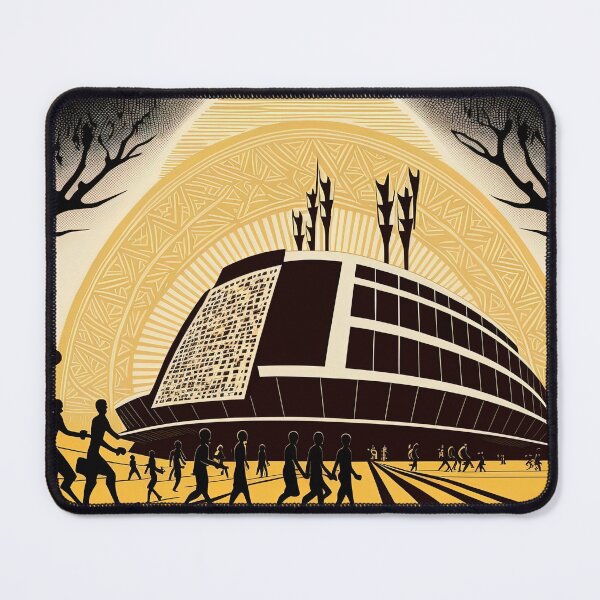 Item preview, Ouagadougou in Burkina Faso People warli painting designed and sold by artyficial-.