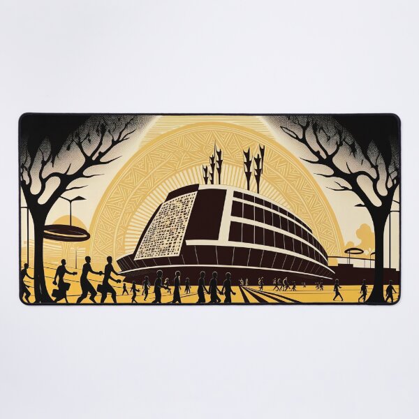 Item preview, Ouagadougou in Burkina Faso People warli painting designed and sold by artyficial-.