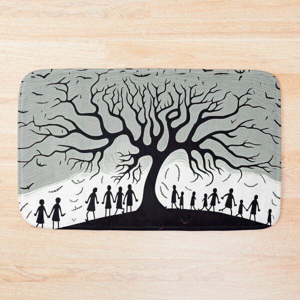 Item preview, People Seeing a Bad Omen warli painting designed and sold by artyficial-.