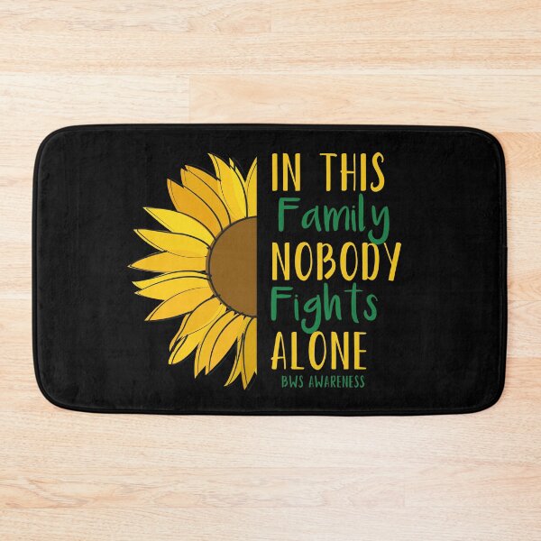 Item preview, In This Family Nobody Fights Alone BWS Awareness designed and sold by Color-Sparkle.