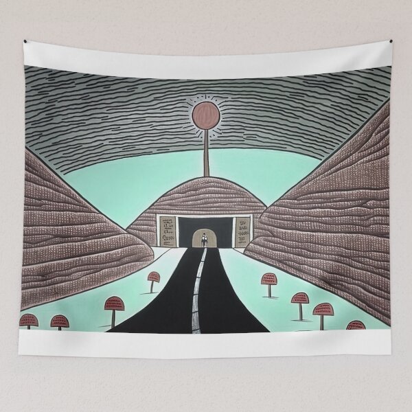 Item preview, Sani Mountain Pass in Lesotho 2 warli painting designed and sold by artyficial-.