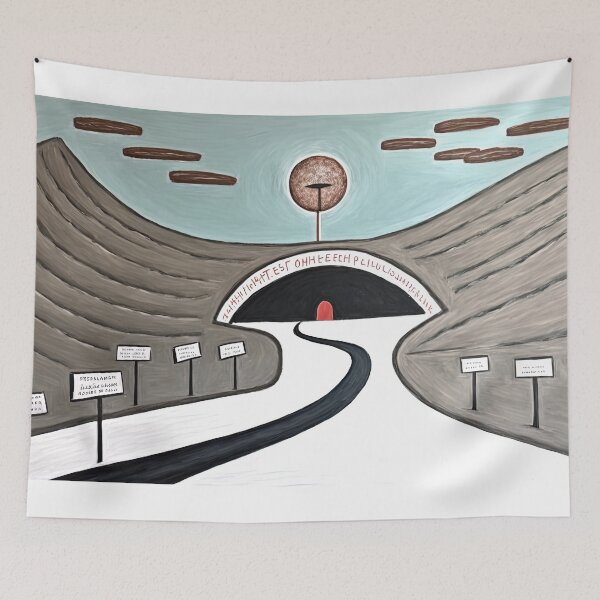 Item preview, Sani mountain Pass in Lesotho warli painting designed and sold by artyficial-.