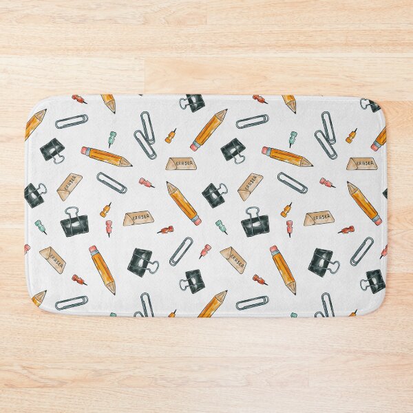 Item preview, Stationary Supplies Watercolor Pattern designed and sold by Farissa Designs.