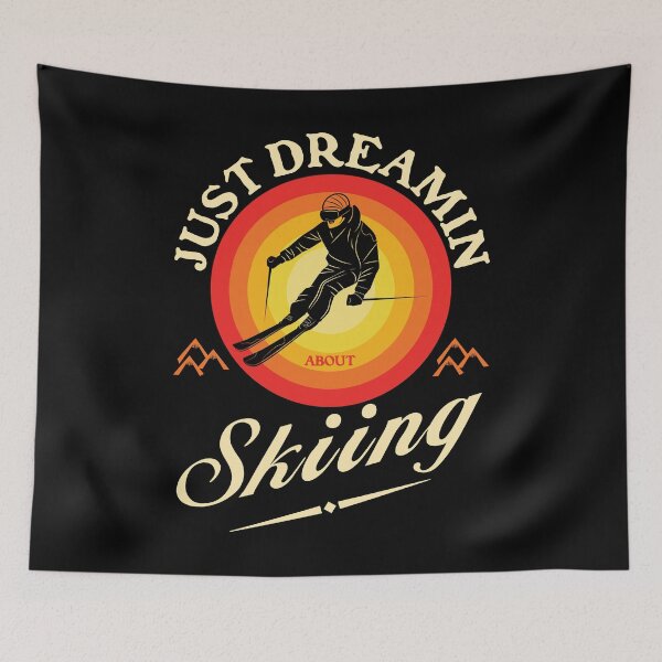 Artikelvorschau, Dreamin about Skiing by Tjays on a Cool entworfen und verkauft von TJays.
