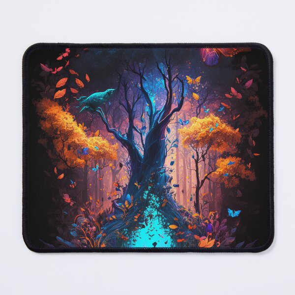 Item preview, Fantasy Butterfly Forest designed and sold by elnixart.