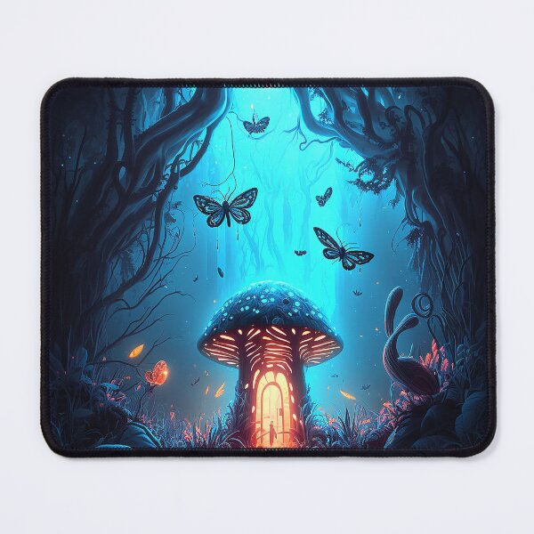 Item preview, Fantasy Mushroom Forest designed and sold by elnixart.