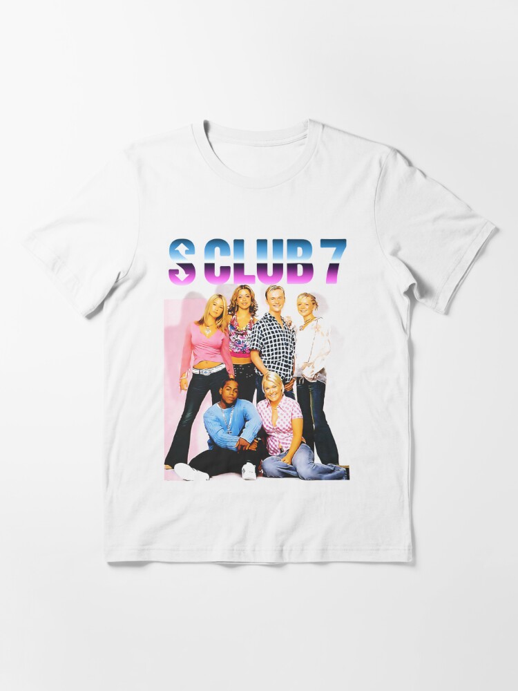 S Club 7 Shirt T-Shirt Graphic Tees For Women Men Unisex Classic -  TourBandTees