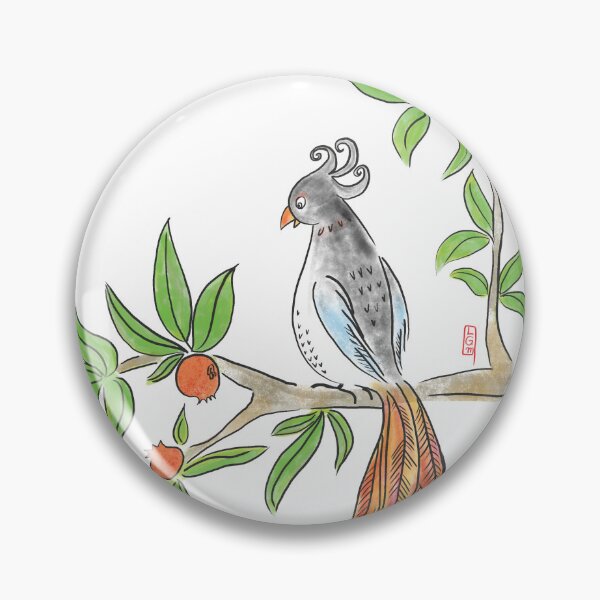 Artikelvorschau, Birdy auf Granatbaum entworfen und verkauft von DesignLGM.