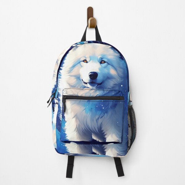 Item preview, Samoyed Sammy Pet Dog Digital Print Digital Art Watercolor Oil Painting Watercolour Portrait Wall Art designed and sold by William A. McCarthy.