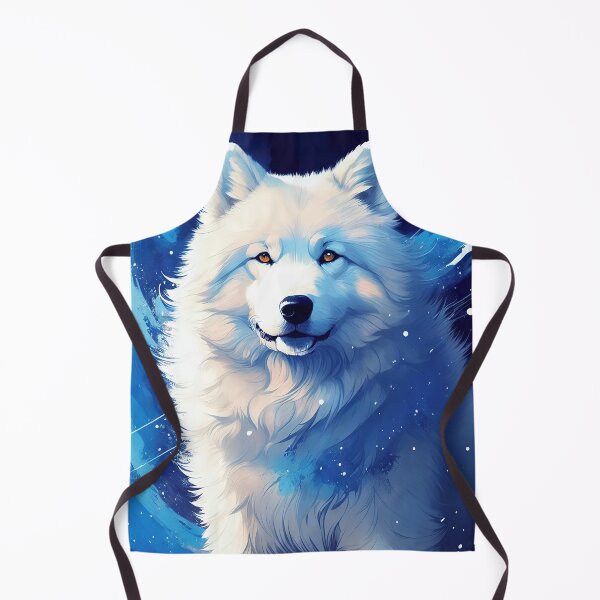 Item preview, Samoyed Sammy Pet Dog Digital Print Digital Art Watercolor Oil Painting Watercolour Portrait Wall Art designed and sold by William A. McCarthy.