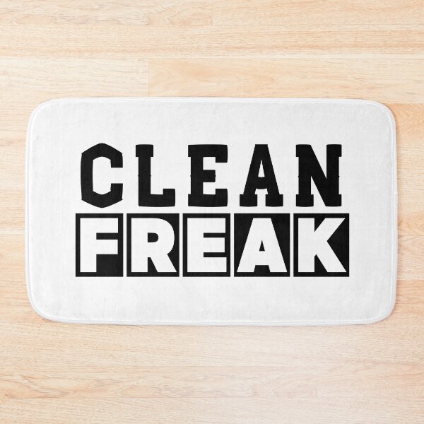 Item preview, Clean Freak Black Minimalistic  designed and sold by ZingAndPep.
