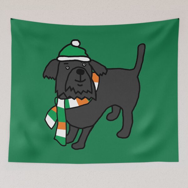 Item preview, Cute Irish Dog on St Patricks Day designed and sold by ellenhenry.