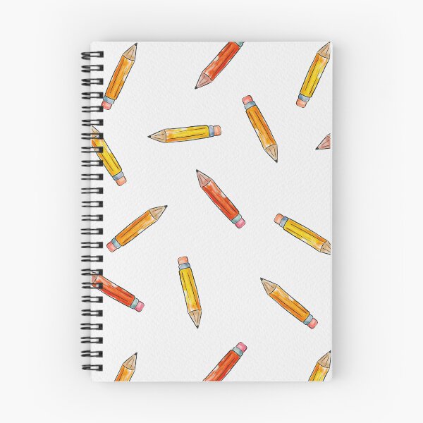Item preview, Stationary Pencils Watercolor Pattern designed and sold by Farissa Designs.