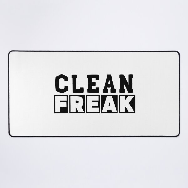 Item preview, Clean Freak Black Minimalistic designed and sold by ZingAndPep.
