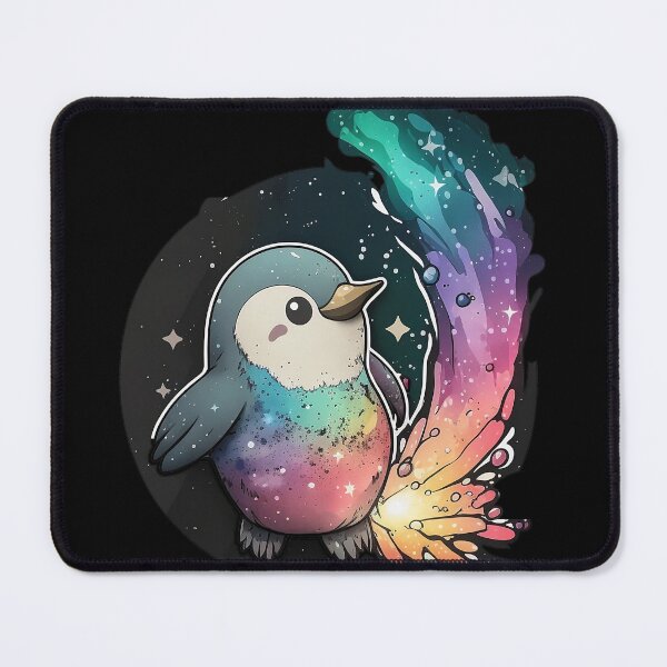 Item preview, Cosmic penguin exploring a comet designed and sold by calcoc.
