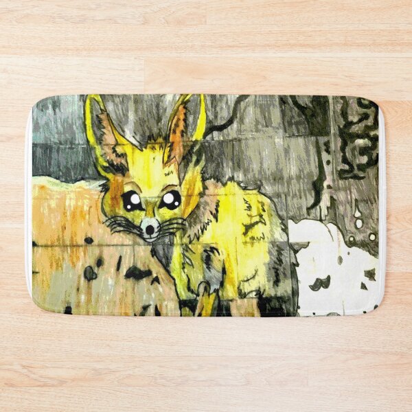 Item preview, Fennec fox (coloured) designed and sold by Chloemcglinchey.