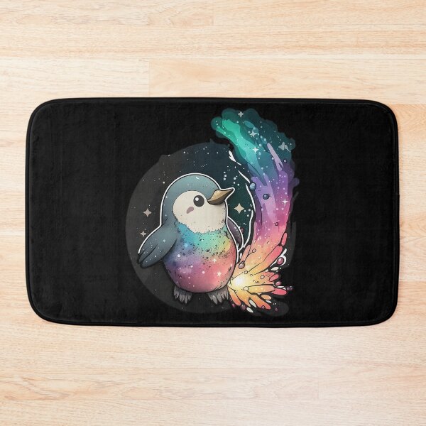 Item preview, Cosmic penguin exploring a comet designed and sold by calcoc.