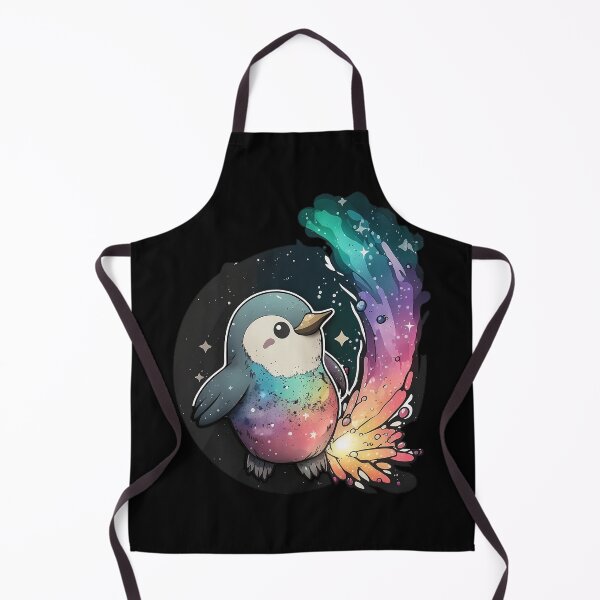 Item preview, Cosmic penguin exploring a comet designed and sold by calcoc.