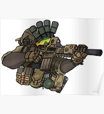 Navy Seal SOF Operator - Torso Poster