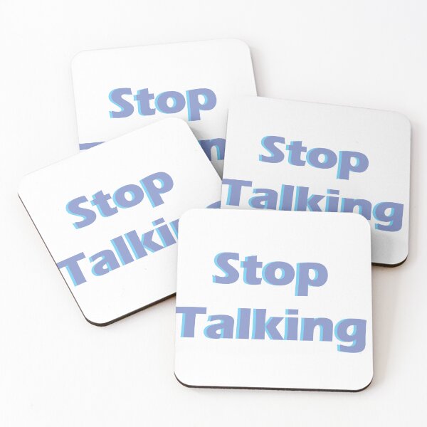 Item preview, Stop Talking designed and sold by shannonigans019.