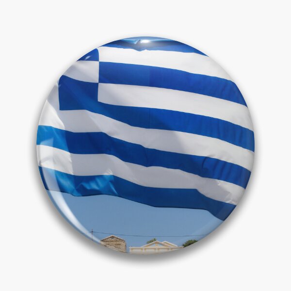 Item preview, Flag of Greece on Symi Island designed and sold by Sasas Design.