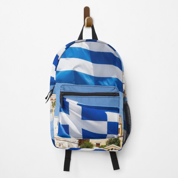 Item preview, Flag of Greece on Symi Island designed and sold by Sasas Design.