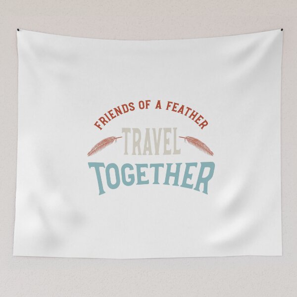 Item preview, Friendcation Friends of a Feather Travel Together designed and sold by whyitsme.