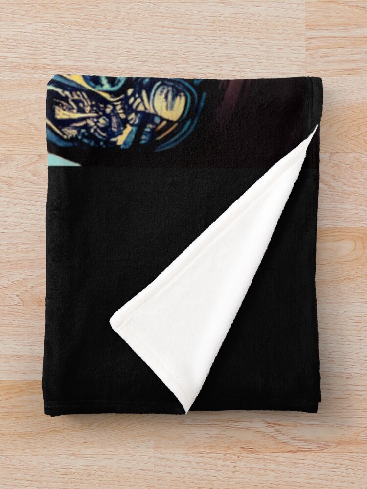 Thumbnail 3 of 6, Throw Blanket, Road Rage designed and sold by UbeeU-Pixels.
