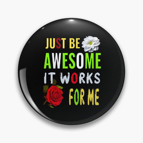 Item preview, Just be awesome designed and sold by CottagePop.