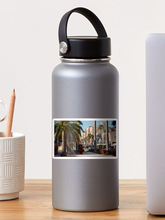 Thumbnail 1 of 3, Sticker, MIZNER PLACE BOCA RATON FLORIDA designed and sold by teruyalab.
