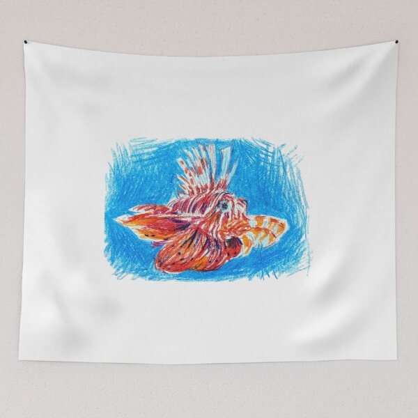 Item preview, Eastern lionfish designed and sold by MadeBySicilian.