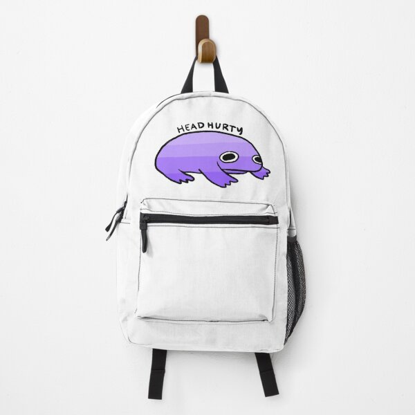 Item preview, Head Hurty | My Head Hurts Purple Gradient Frog, Frog Stickers, Headache Survivor designed and sold by iristocat.