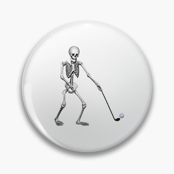Item preview, Funny golfing skeleton designed and sold by Mikolaj Sudol.