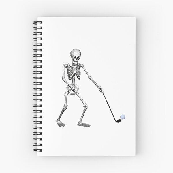 Item preview, Funny golfing skeleton designed and sold by Mikolaj Sudol.