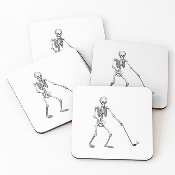 Item preview, Funny golfing skeleton designed and sold by Mikolaj Sudol.