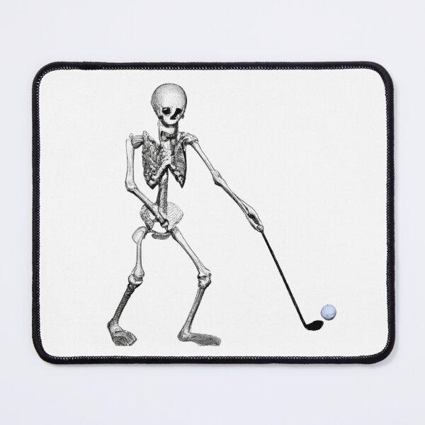 Item preview, Funny golfing skeleton designed and sold by Mikolaj Sudol.