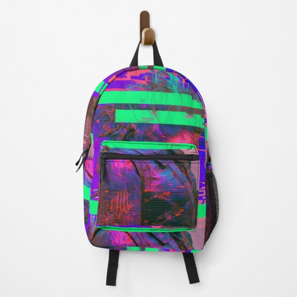 Item preview, GLITCH PUNK ART Cyberpunk Girl designed and sold by RESToRAPTOR.