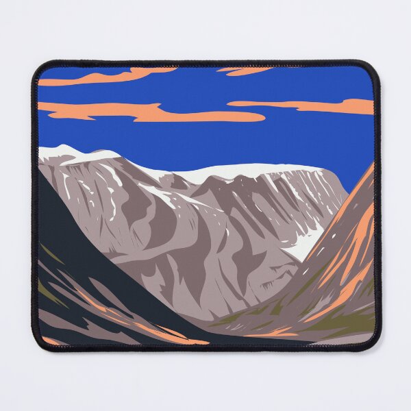 Item preview, Auyuittuq National Park in the Qikiqtaaluk Region of Nunavut in Canada WPA Poster Art designed and sold by patrimonio.