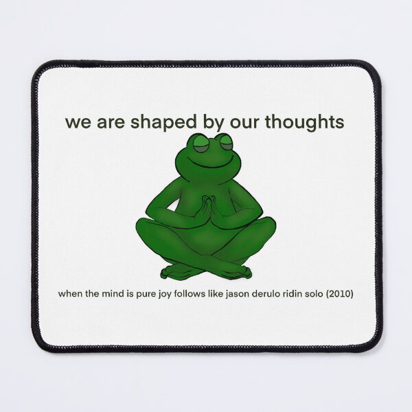 Item preview, Buddhist Meditation Frog Ridin Solo designed and sold by desertjellyfish.