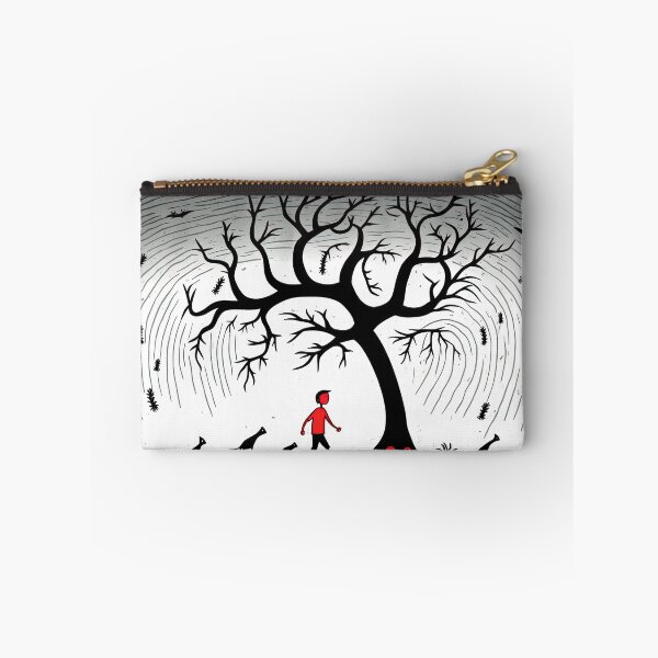Item preview, a bad omen tree warli painting designed and sold by artyficial-.
