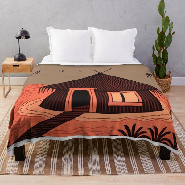 Item preview, a hut in africa warli painting designed and sold by artyficial-.