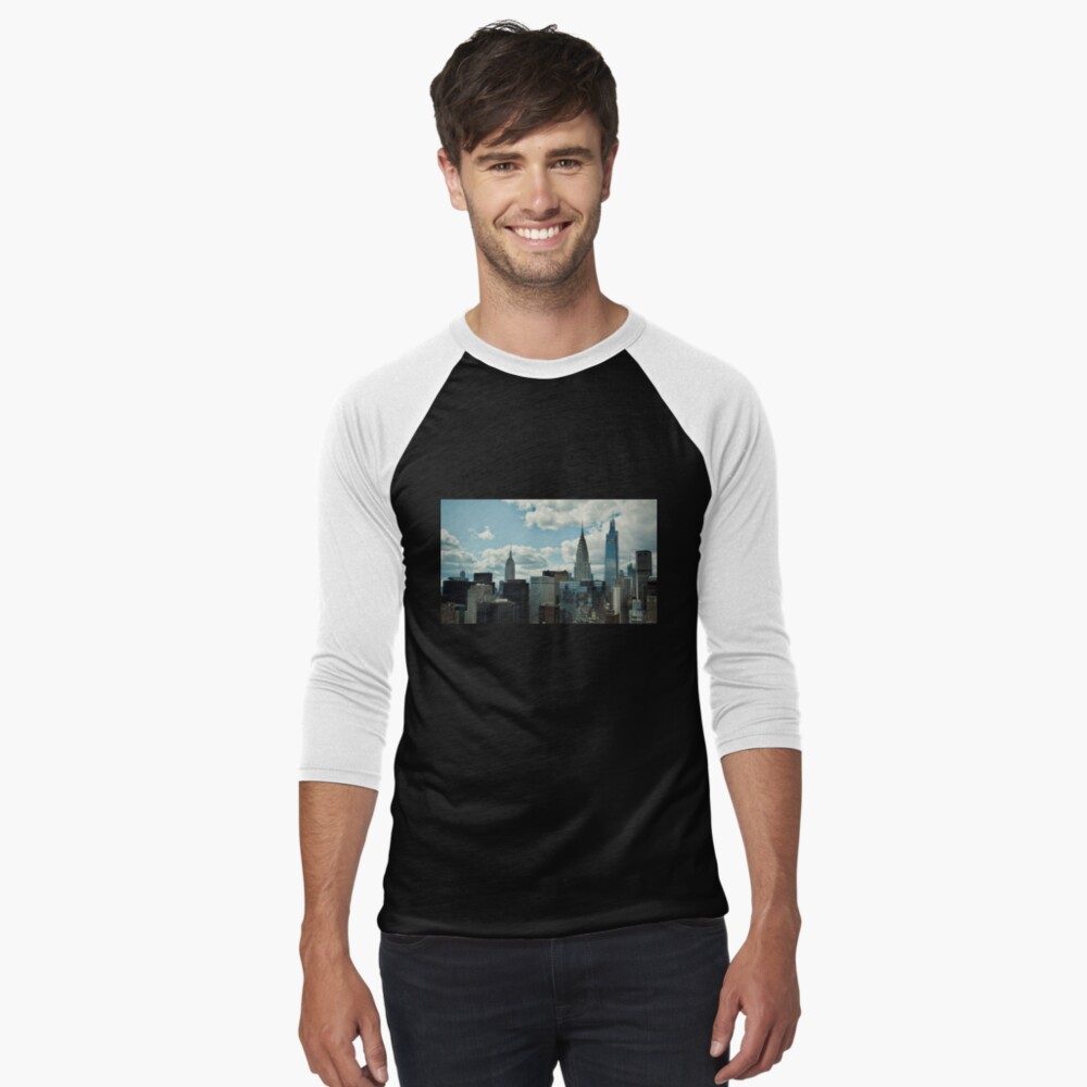 Item preview, Baseball ¾ Sleeve T-Shirt designed and sold by teruyalab.