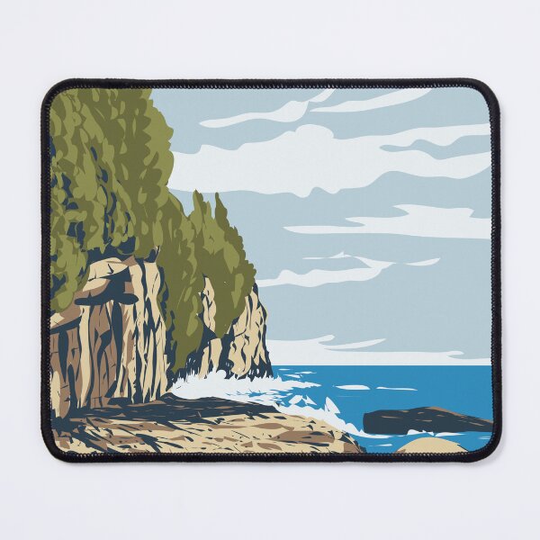 Item preview, Bruce Peninsula National Park Canada WPA Poster Art designed and sold by patrimonio.
