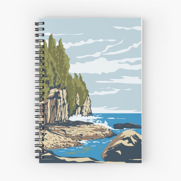 Item preview, Bruce Peninsula National Park Canada WPA Poster Art designed and sold by patrimonio.